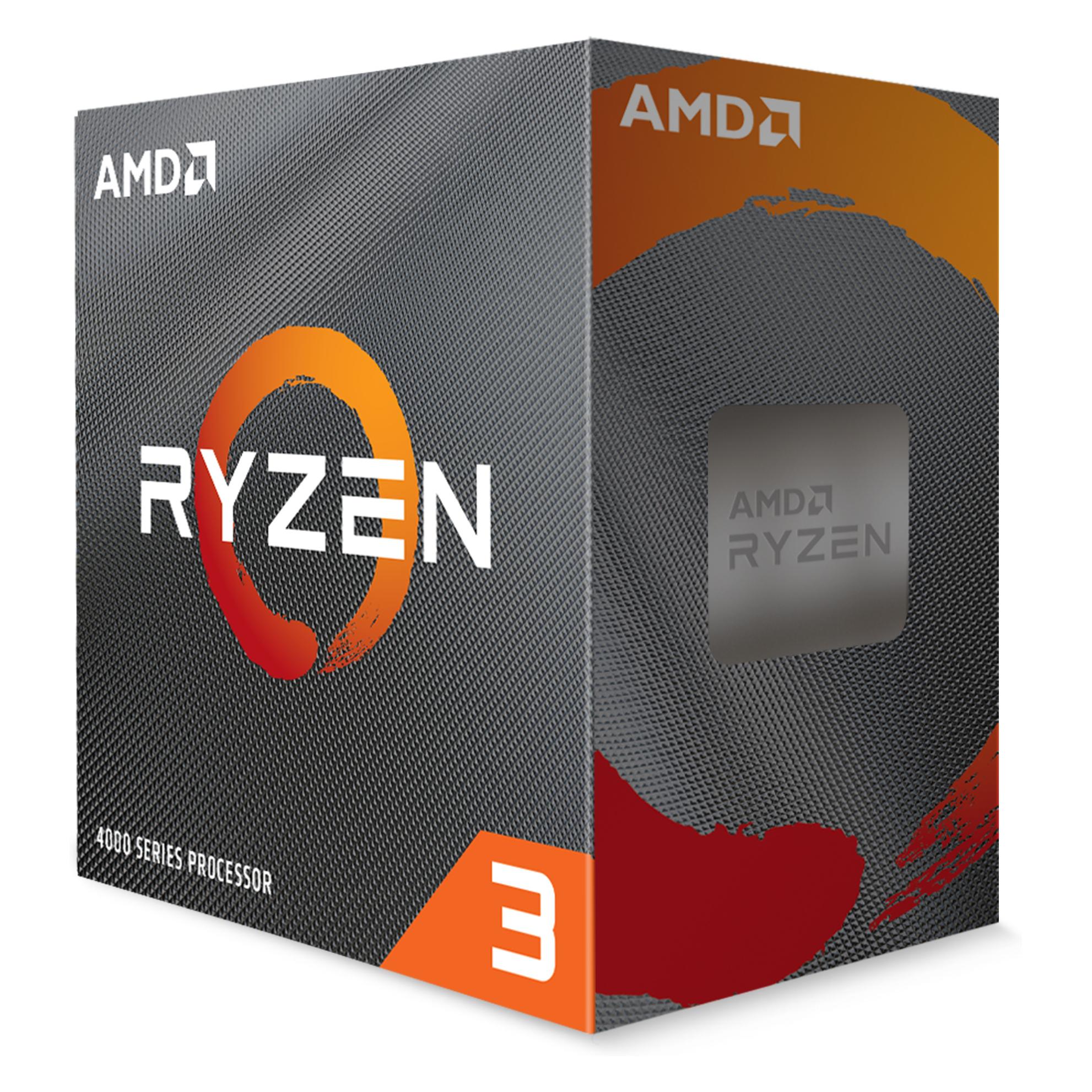AMD Ryzen 3 4100 (AM4, 3.80 GHz, 4 -Core) (100-100000510BOX)