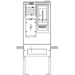 Hager ZAS155CK9 ZAS, universZ, 155, 1ZP, 3HZ, 5P