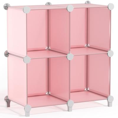 Sorbus Cube Storage Organizer – Waterproof Cubby Shelf for Closet, Toys, Books, Shoes, Décor – Space-Saving Bookshelf