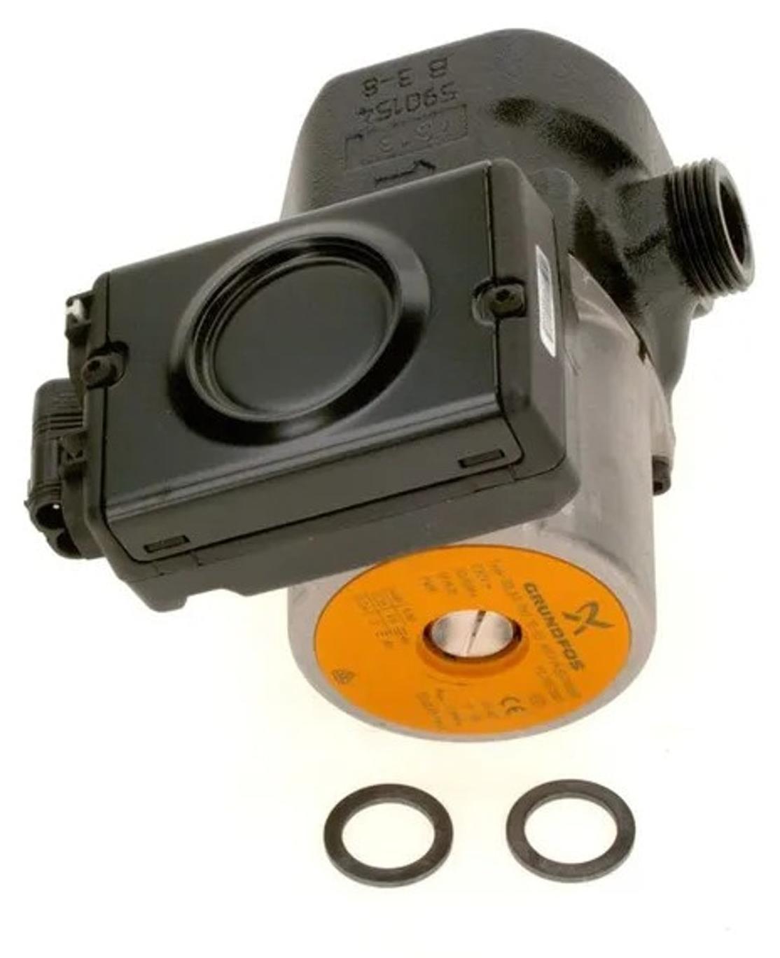 BOSCH Ersatzteil 87186643040 Pumpe Solar PM2 15-65 AOS - Solar-Umwälzpumpe für Heizungsanlagen, 230 V, 35 l/h
