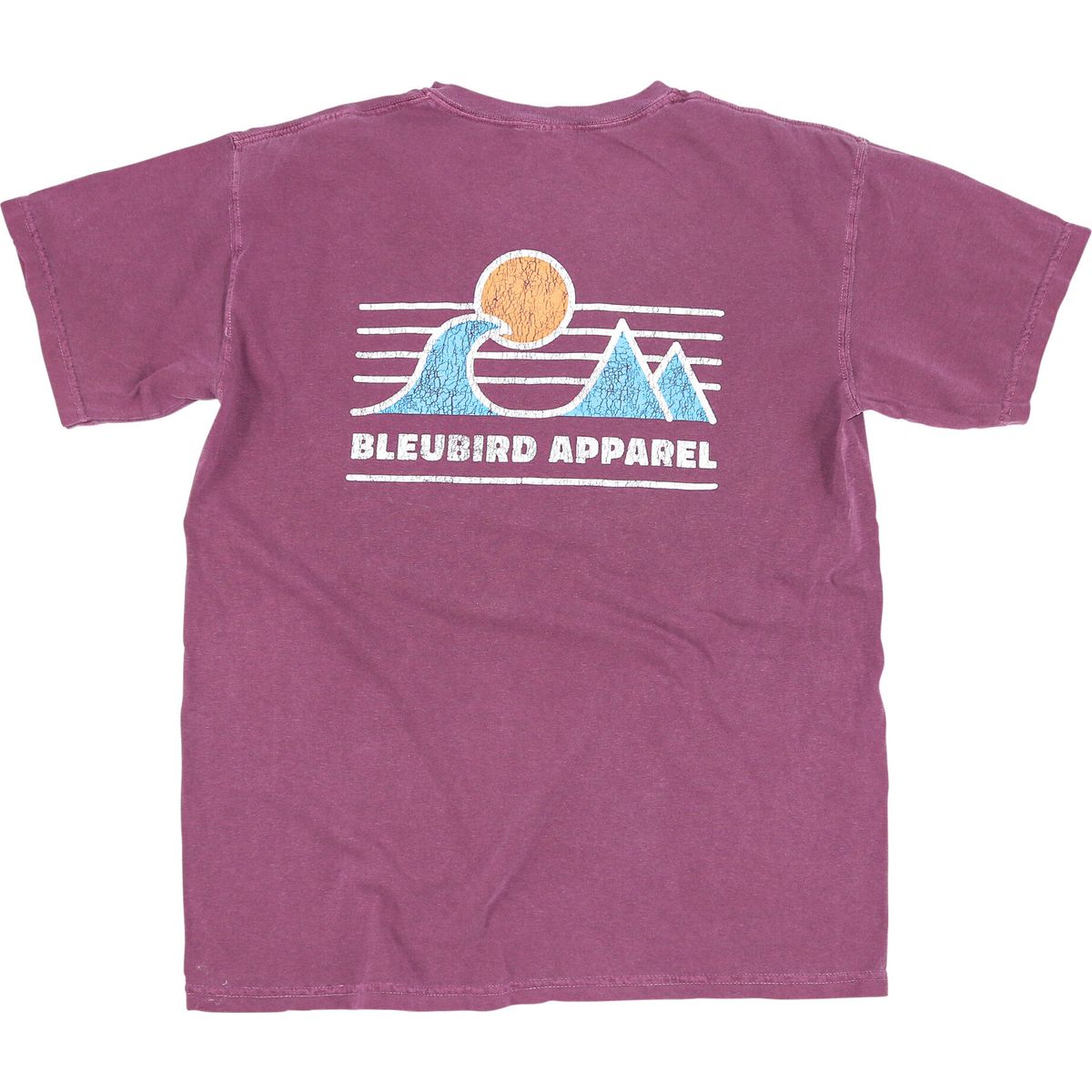 Bleubird Berry Horizon Tee berry Medium AD20-BERRY-HOR-TEE-M