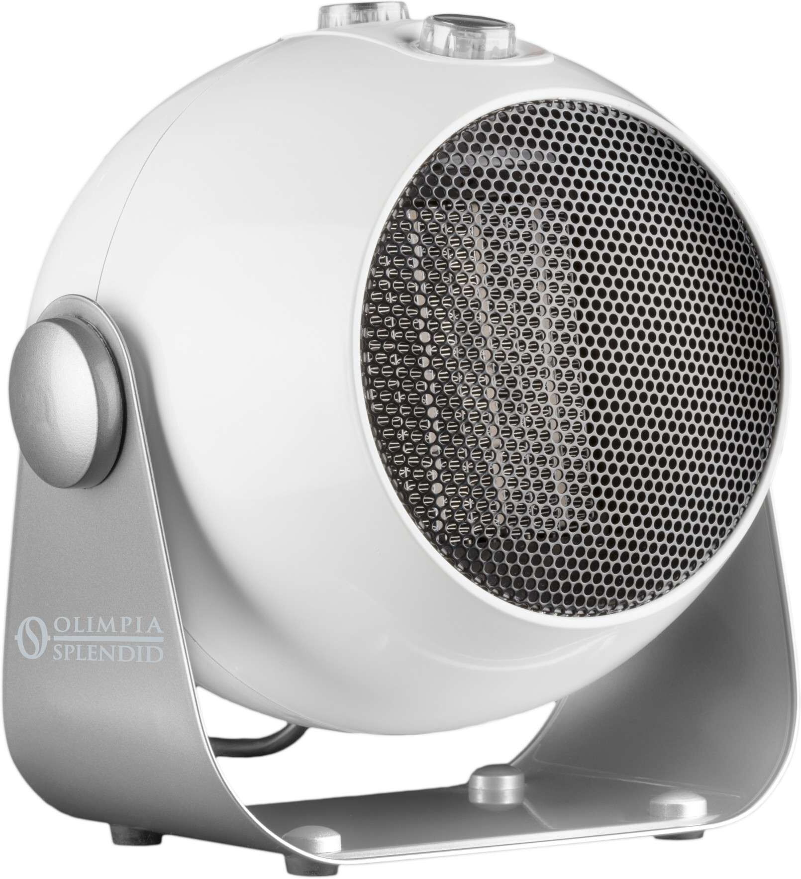 Olimpia Termoventilador cerámico Caldo Design. Blanco