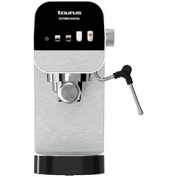 Taurus Elektrische Kaffeemaschine Stahl, Kaffeevollautomat, Schwarz, Silber