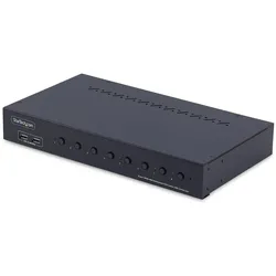 StarTech 8-Port HDMI KVM Switch w/1U Rack Mount Kit, 4K 60Hz