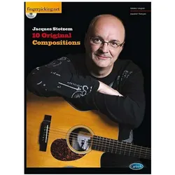 Jacques Stotzem, 10 Original Compositions Gitarre Buch + CD, Fachbücher