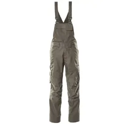Latzhose "ACCELERATE" Stretch-Einsätze - 82C56 (EU 56) - dunkelanthrazit