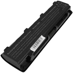 Avizar Akku Toshiba Satellite L830 Laptop (1 Zelle, 5200 mAh), Notebook Akku, Schwarz