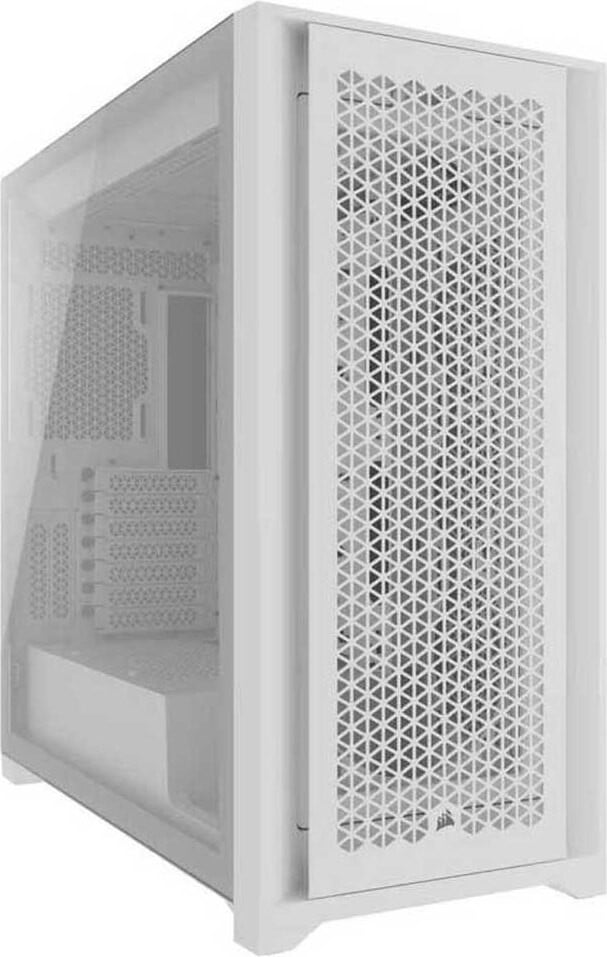 Corsair CORSAIR Geh Midi 5000D CORE Airflow Computerbehuizing Wit met Tempered Glass