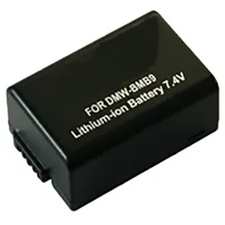 Akku für PANASONIC LUMIX DMC FZ62, Typ Panasonic DMW-BMB-9E, Leica BP-DC9, BP-DC9E, 750 mAh