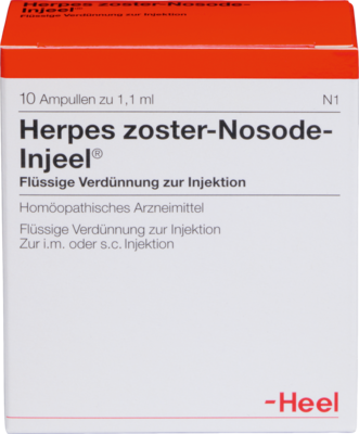 Biologische Heilmittel Heel GmbH HERPES ZOSTER Nosode Injeel Ampullen 10 St 01831186