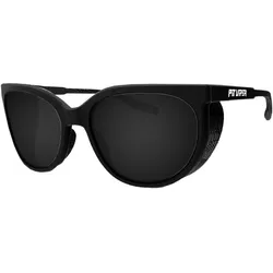 Pit Viper, Unisex, Sportbrille, The Fondue The Standard Polarized (Black, Anthrazit, Smoke), Schwarz