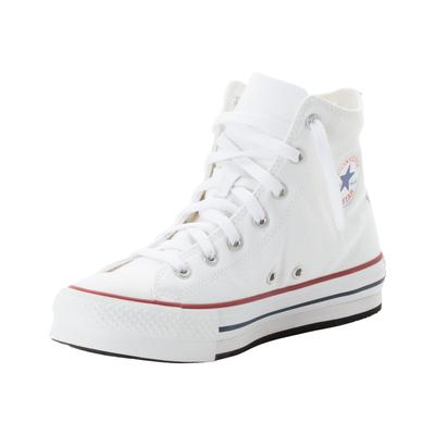 Plateausneaker CONVERSE "CHUCK TAYLOR ALL STAR EVA LIFT CANVAS", Mädchen, Gr. 38,5, weiß, Textil, Schuhe Plateausneaker