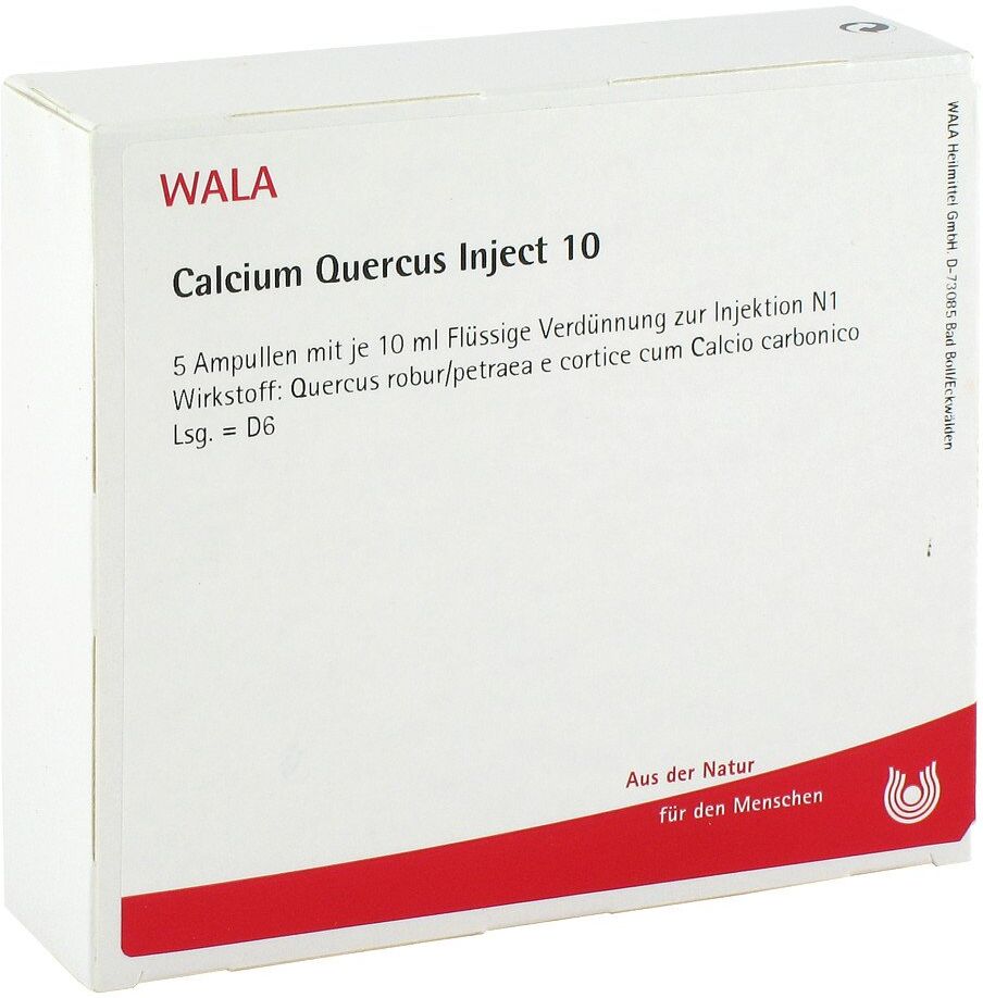 Wala Calcium Quercus Inject 10 Ampullen