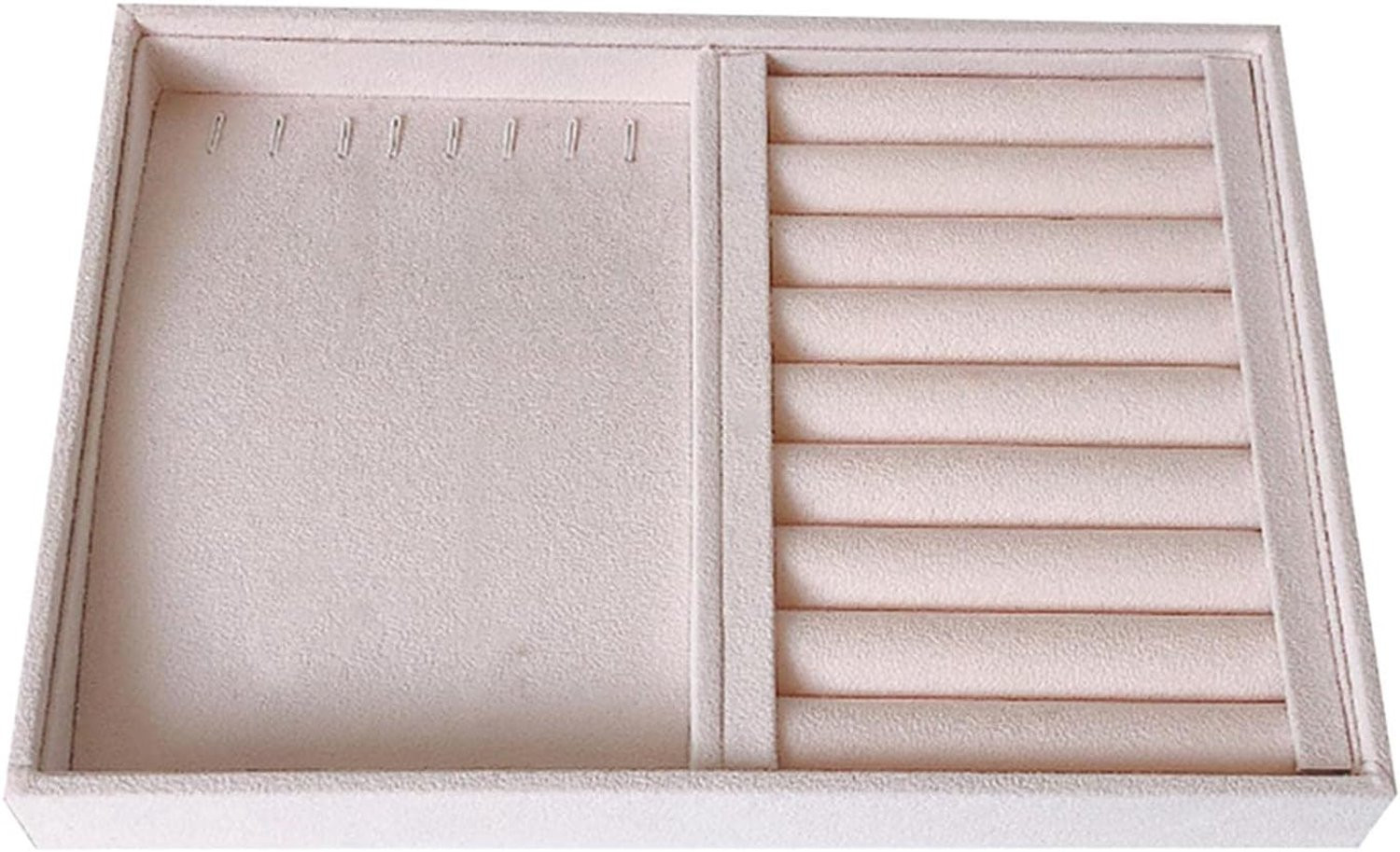 Fluwelen sieraden organizer voor oorbellen en kettingen Stijl 06