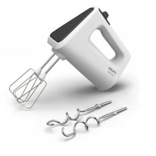 Krups Handmixer 3Mix 4000 GN4001 (weiß/grau, 450 Watt)