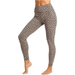 camano Function Sport Rib Leggings Damen 8623 - leopard 40/42