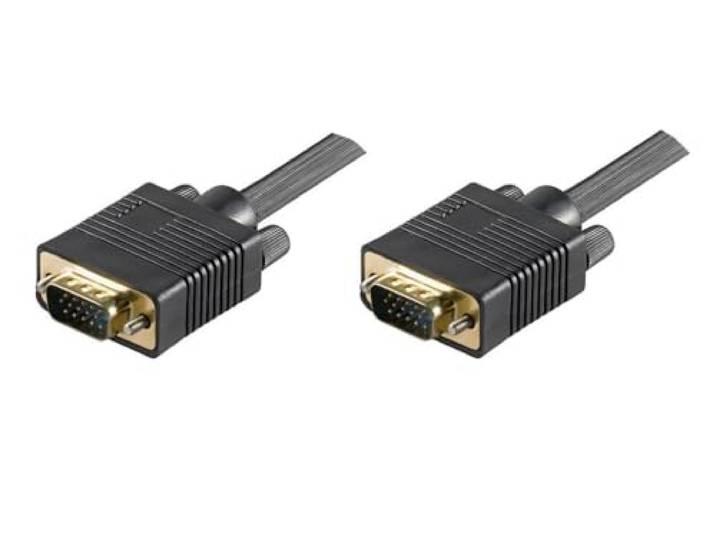 Microconnect mongg7b 7 m VGA (D-Sub) VGA (D-Sub) zwarte kabel VGA-kabel (7 m, VGA (D-Sub), VGA (D-Sub), mannelijk, zwart)