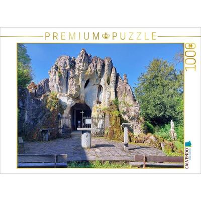 CALVENDO Puzzle Conjoux, Marien-Wallfahrtsort in den belgischen Ardennen | 1000 Teile Lege-Größe 64x48cm Foto-Puzzle für glückliche Stunden