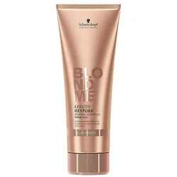 2x Schwarzkopf Professional, Shampoo, All Blondes Keratin Restore (Flüssiges Shampoo, 250 ml)