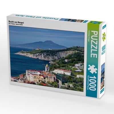 CALVENDO Puzzle Bucht von Neapel | 1000 Teile Lege-Größe 64 × 48 cm Foto-Puzzle für glückliche Stunden
