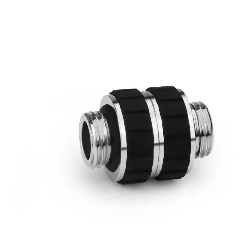 Alphacool Apex Grip double nipple OT/OT rotary G1/4 chrome
