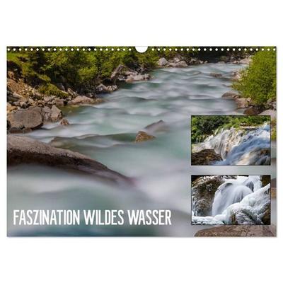 Faszination wildes Wasser (Wandkalender 2027 DIN A3 quer), CALVENDO Monatskalender