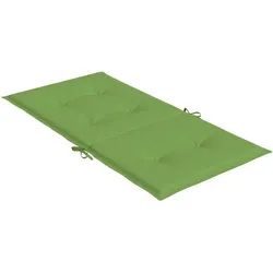 vidaXL, Sitzkissen, Niedriglehner-Auflagen 4 Stk. Stoff (100 x 50 cm)
