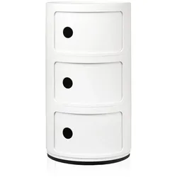 Componibili Container mit drei Elementen weiß