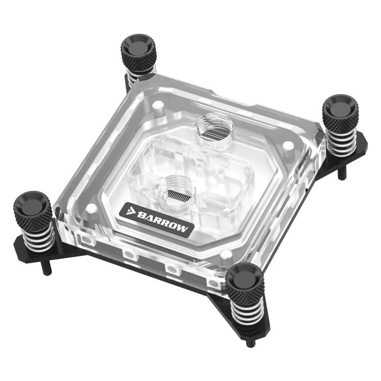 Barrow Intel CPU Wasserblock RGB, Acryl - schwarz (LTYK3-04I Black)