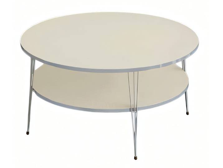 JVmoebel Couchtisch Beigefarbener Holztisch mit modernem Design und klaren Linien (Packung), Made in Europe