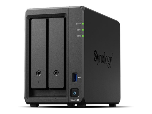 Synology Disk Station DS725+ - NAS-Server - RAID JBOD, 0, 1, 5, 6, 10 (DS725+)