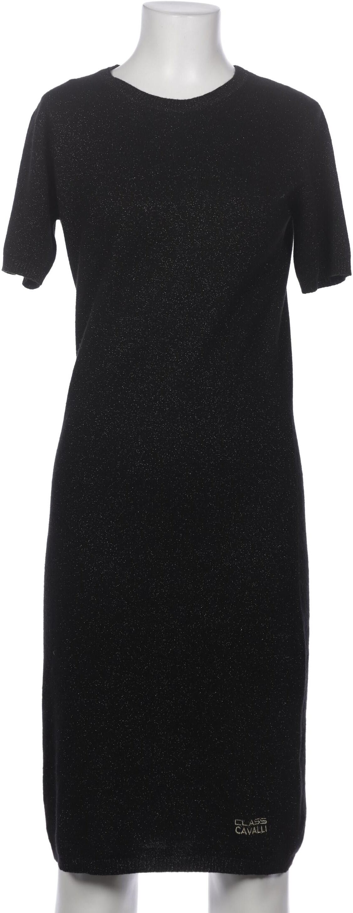 Class Roberto Cavalli Damen Kleid, Schwarz, Gr. S, Synthetik / Viskose / Kaschmir / Wolle - Second Hand