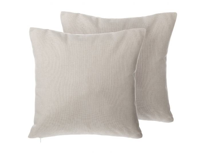 DEKOKISSEN 2er-Set Hellbeige 45/45 cm Gaura