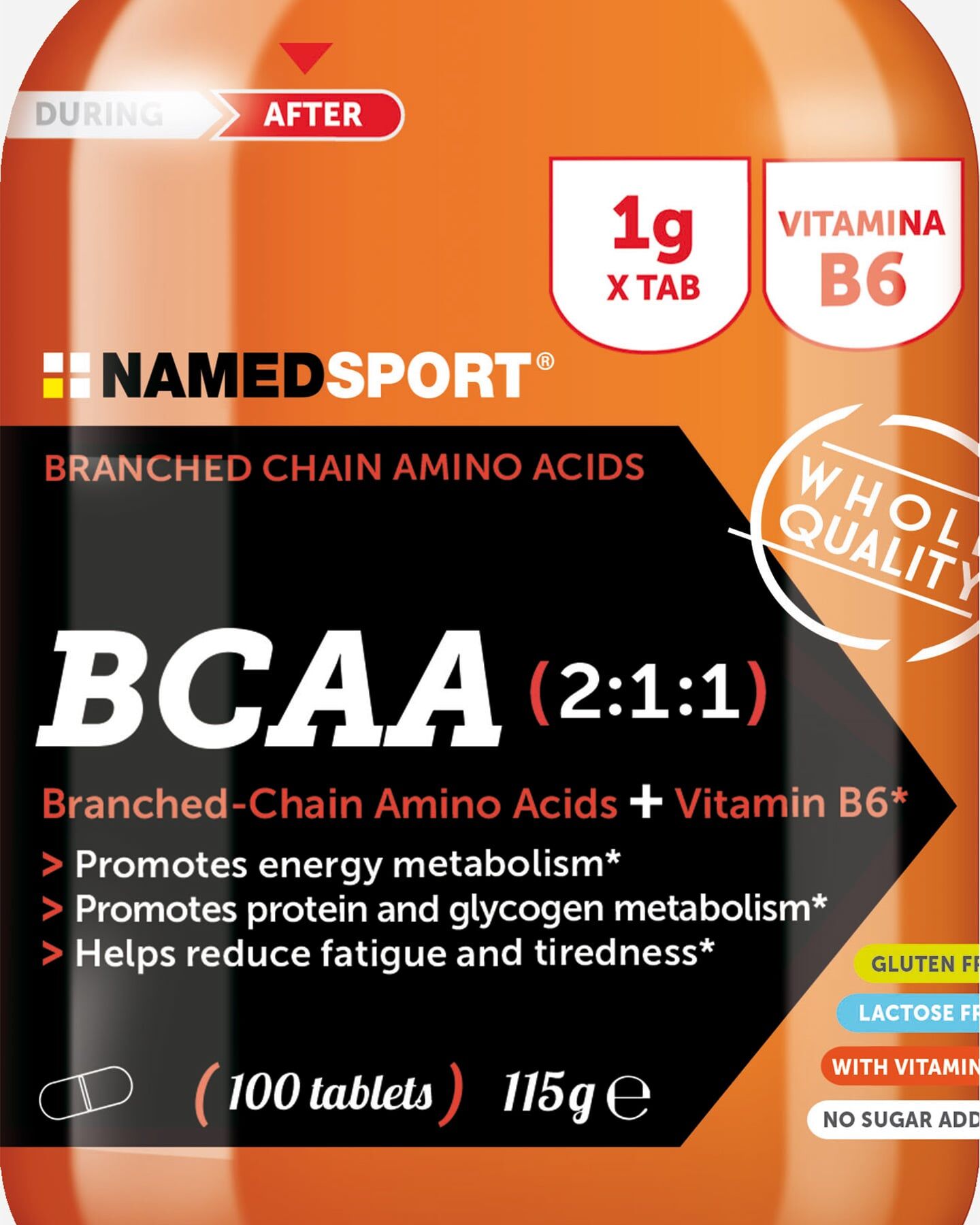 NAMED SPORT Bcaa 100 Cpr - Proteine Polvere - Color Mix UNICA