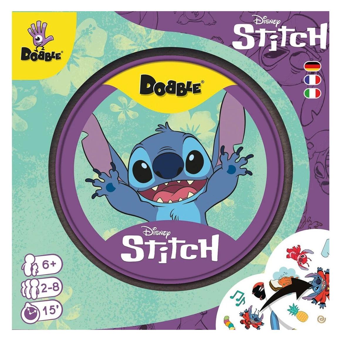 Zygomatic Dobble Disney Stitch DE/FR/IT (Deutsch, 2 - 8 Spieler) (ZYGD0046)