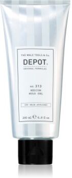 Depot 300 HAIR STYLING NO. 313 MEDIUM HOLD GEL gel de cabelo para fixação e forma 200 ml. 300 HAIR STYLING NO. 313 MEDIUM HOLD GEL