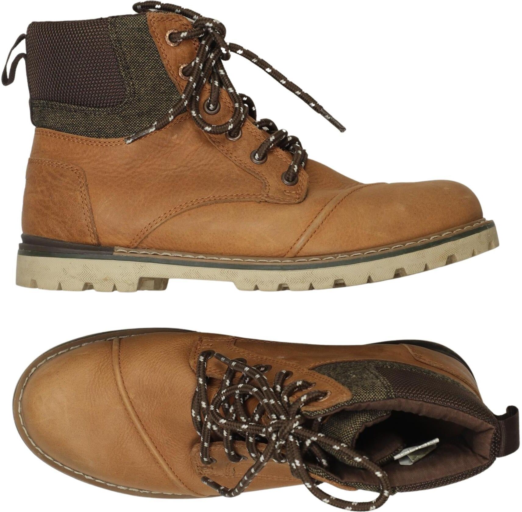 Toms Herren Stiefel, Braun, Gr. EU 41, Leder - Second Hand