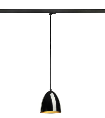 SLV CONE 14 3Ph PD GU10 Inbouwspot, zwart en goud