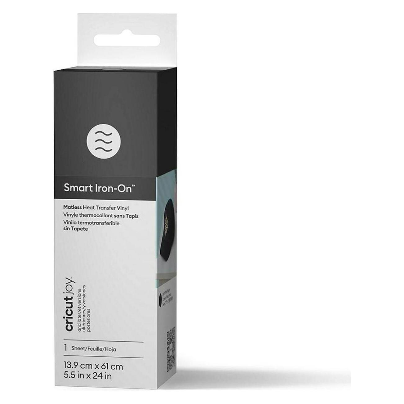 Cricut JOY Smart Iron-On BLACK 5.5X24 (P) (2011352)
