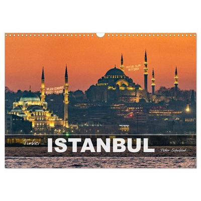 Türkei - Istanbul (Wandkalender 2026 DIN A3 quer), CALVENDO Monatskalender