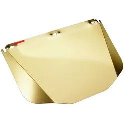 3M 5XG-IR5 Polycarbonat Visier, gold hartbeschichtet IR 5.0 Dicke: 1mm, Gewicht: 90g separat erhältlich: Halterung V5 für 3M Schutzhelme