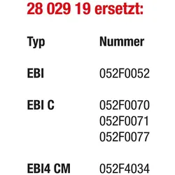 Danfoss Elektrische Zündeinheit EBI4 CM S 052F4047