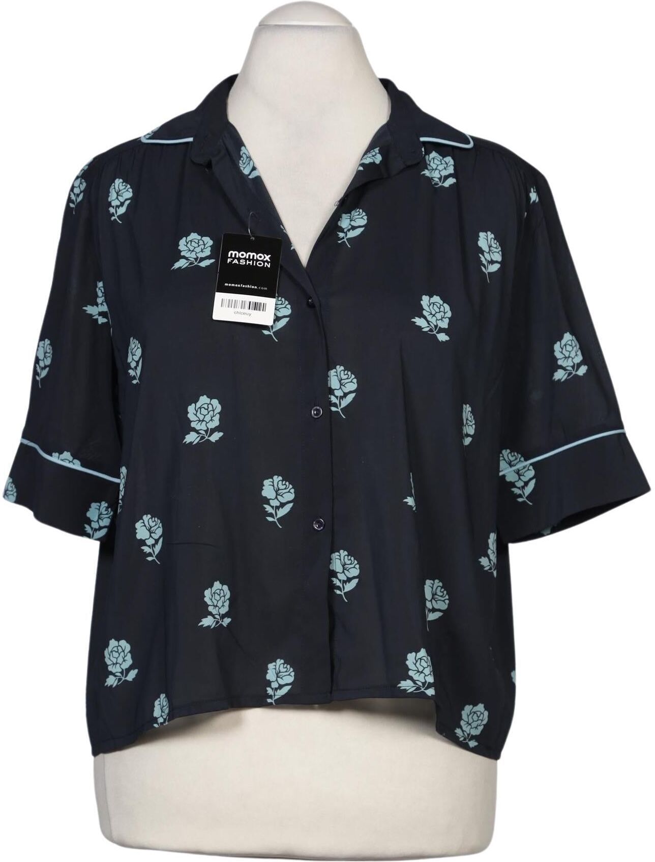 Kling Damen Bluse, Mehrfarbig, Gr. Xxl, Synthetik - Second Hand