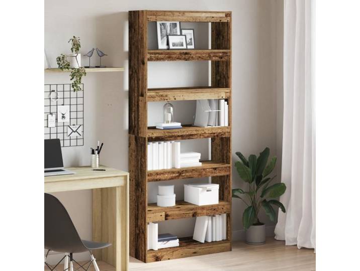 Bibliothèque en vieux bois Vieux bois Bois d ingénierie