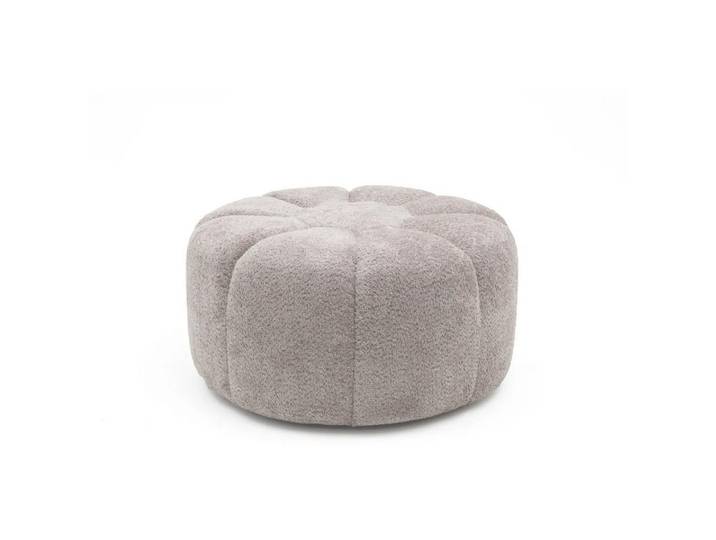 Muffo Hocker MIRABEL, Elegante Form, lammfrommer Stoff