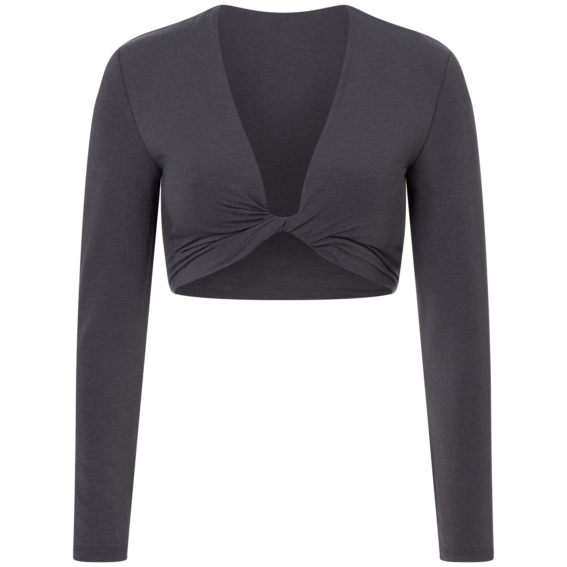 Mandala Support Top Damen Longsleeves grau Größe M Yoga | Lifestyle Hautfreundlich Lyocell (Tencel)