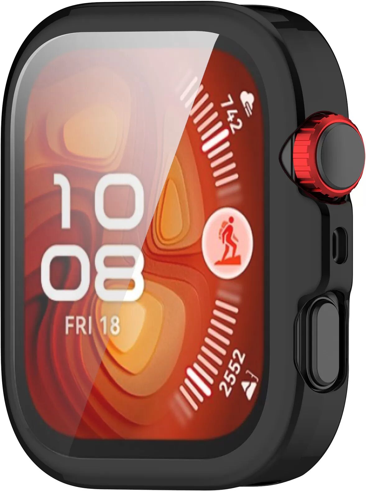 INF Huawei Watch Fit 4 Pro Vollständige TPU-Schutzhülle Schwarz