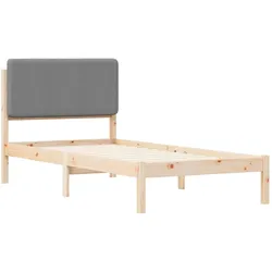 vidaXL, Bett, Holzbett (90 x 200 cm)