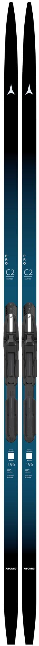 Atomic  - Pack Ski Nordique Pro C2 Skintec Med Shift - 196 + Prolink Shift CL - Ski Nordique