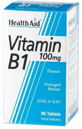 HealthAid Vitamin B1 Thiamine 90 Tablets